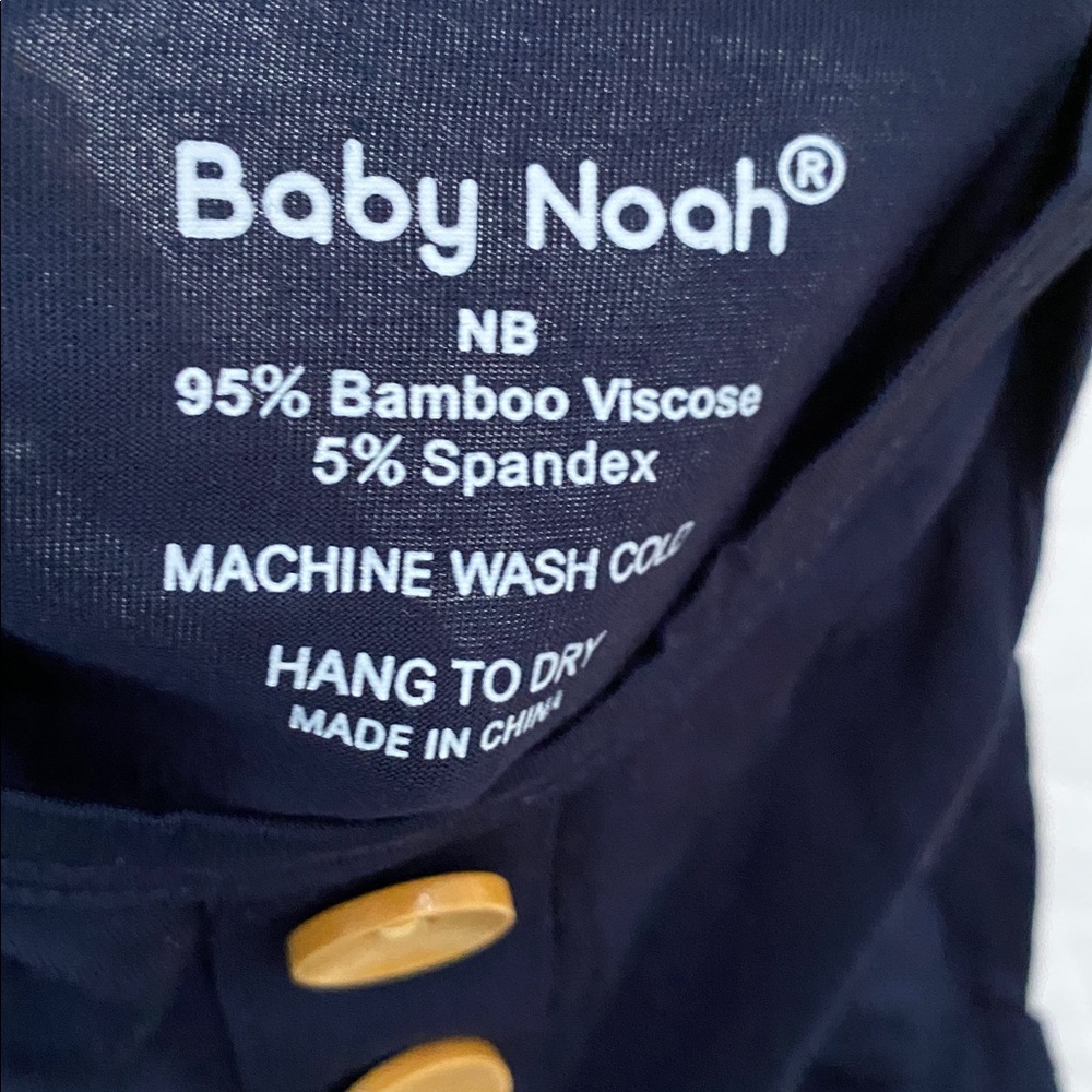 Bamboo Baby Noah Receiving Gown Bundle (boy or girl!) - Picture 5 of 5